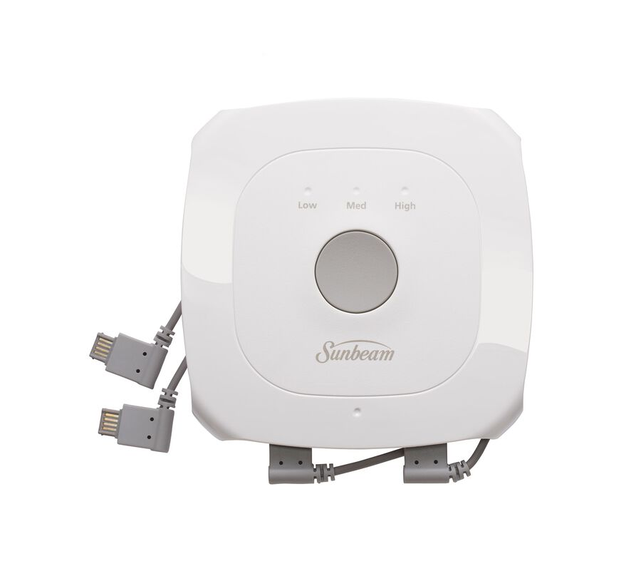 Sunbeam GoHeat Portable Heated Patches, Starter Kit, White, 3 Heat Settings